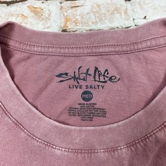 Salt Life Shirt Adult M Purple Fishing Boating Beach Casual Outdoor Tee Mens