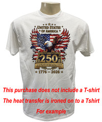 THUG LIFE TRUMP 2024 HEAT TRANSFER SELF IRON ON PERSONALIZE FOR T-SHIRT USE LOT