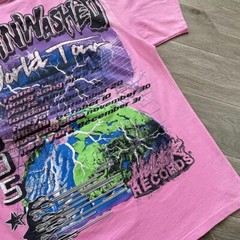 Hell Brainwashed star World Tour tee High Street Cotton Short sleeved T-shirt