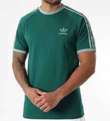 NEW MENS ADIDAS ORIGINALS CALIFORNIA TREFOIL TEE SHIRT~SIZE LARGE #JN7017