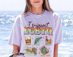 I Support Lgbtq Shirt, Pride Month T-Shirt