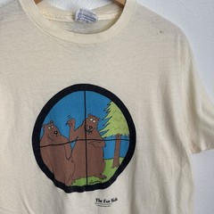 Vintage 70s/80s The Far Side Bullseye Bear Funny Cartoon Humor Graphic T-shirt