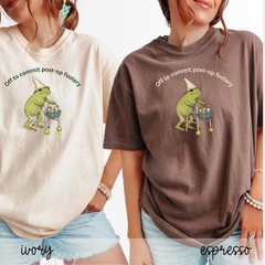 Post Surgery Funny Frog Shirt, Knee Hip Shoulder Ankle Replacement Recovery Gift