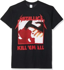 Authentic Metallica Kill ‘Em All Tracks T-Shirt S M L XL 2XL NEW