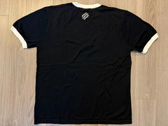 Louis Vuitton Graphic Intarsia Short Sleeved Cotton Crewneck tee shirt navy blue