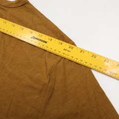 Banana Republic Men’s XL Short Sleeve Crew Neck Premium T-Shirt Beige Mustard