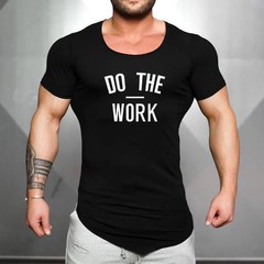 Camiseta De Manga Corta Para Hombre Ropa De Culturismo Gimnasio Deportes Fitness