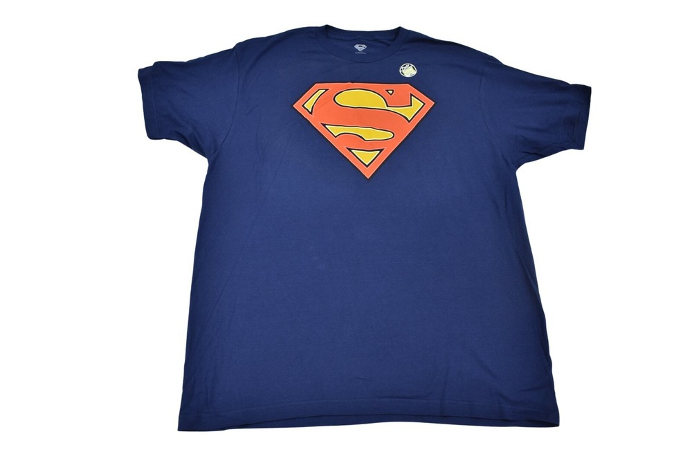 Superman Mens Glow In The Dark Ink Tee Shirt New S, M, 2XL, 3XL