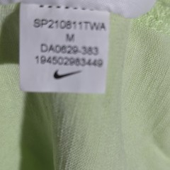 Nike Sportswear World Tour Shirt Men’s Medium Green Glow In The Dark Puff Print