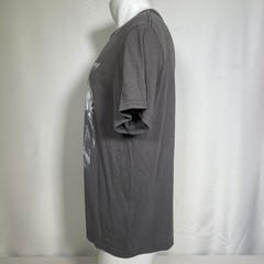 Lady Gaga Born This Way Motorcycle Design Charcoal Gray T-Shirt Men’s LARGE