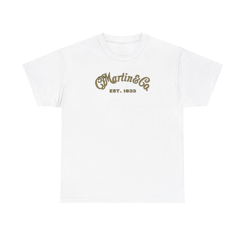 Vintage Martin Guitars Unisex Heavy Cotton Gildan Tee