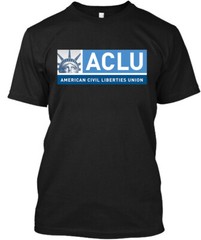 Limited NWT! American Civil Liberties Union ACLU Nonprofit Logo T-Shirt S-5XL