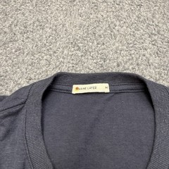 Marine Layer Henley Shirt Men’s Medium Blue Long Sleeve