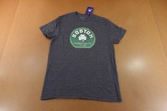 Champion Mens Medium Navy Heather Jersey Boston Massachusetts Graphic Tee NWT