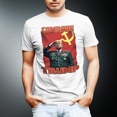 Comrade Trump T-Shirt Anti Men’s Russian Asset Political Parody EPIPHANY Design