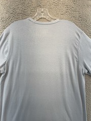 Kenneth Cole Medium Active Tech T-Shirt Sky Blue Stretch NWT