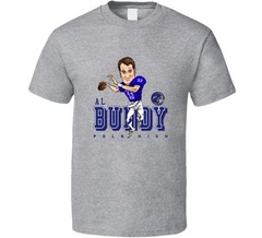 Married With Children Al Bundy Caricature Football T Shirt