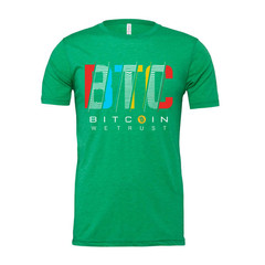 Bitcoin We Trust Graphic T Shirt Unisex Apparel Featured Crypto Currency Tee For
