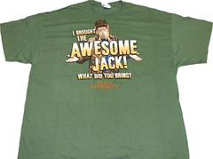 Rare 2010s Duck Dynasty Uncle Si Brought The Awesome Jack T-Shirt New NWT XXL 2X