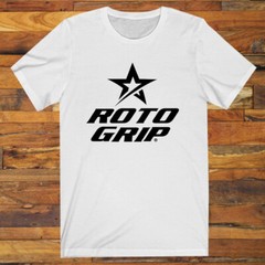 Roto Grip Bowling Bowlers Men’s White T-Shirt S-5XL