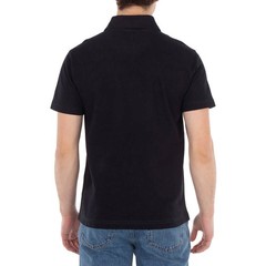Burberry Logo Embroidered Straight Hem Cotton Polo Shirt