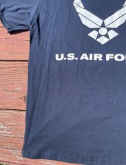 US Air Force Logo Military Shirt Large