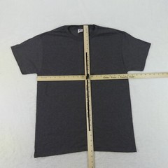 Hanes Shirts Mens Medium Grey Short Sleeve Cotton Blend Set Of 4