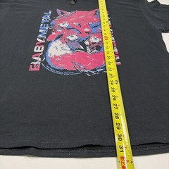 Babymetal 2025 Tour Los Angeles Double Sided size 2XL T Shirt Rare Band Merch