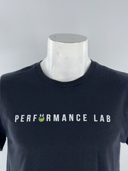Performance Lab Next Level Short Sleeve Shirt Men M Black Cotton Poly YGI I4-97