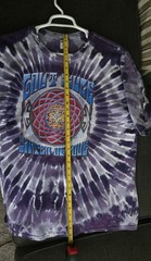 Gov’t Mule Winter of Love Concert T Shirt Tie Dye Purple Anvil 3XL 100% Cotton