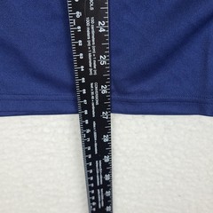 Adidas Shirt Mens Small Blue Navy Climacool V Neck Athletic T-Shirt