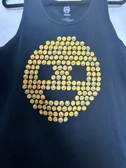 Emojinx Men’s Graphic Tank Top Black Emoji Collage Smiley Face