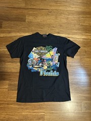 Vintage 1990s Harley Davidson The Only Way to See Florida T-Shirt Hanes Beefy