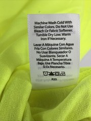NWT Wrangler Workwear Men’s Hi-Vis Yellow Long Sleeve Pocket T-Shirt Size XL