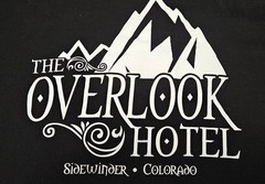Horror Film The Shining Overlook Hotel T-Shirtt Adult Size Large 100% Cotton