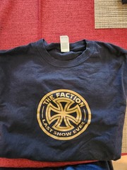 The Faction Independent Skateboard Shirt Last Show Ever Steve Caballero Size L