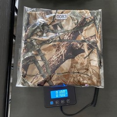 Outfitters Ridge Mens XL Camo Long Sleeve Performance Shirt Mock Neck HuntingTee