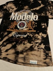 NEW Diamond Supply Co x Modelo Especial Beer Tie Dye Acid T-Shirt SMALL Cerveza