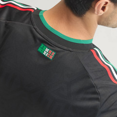 Adidas Mexico T Shirts Men’s Black Crew Neck Moderate JL8546 Size