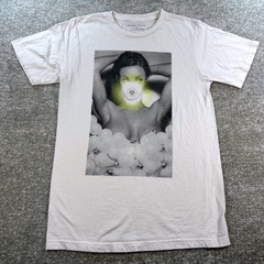Rogue State Graphic Tee 100% Cotton Small White Photo Print Edgy Streetwear