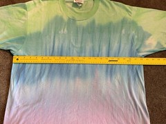Vintage Tie-dye T-shirt Sz L Single Stitch Made In USA Variety Tag Multi-Color