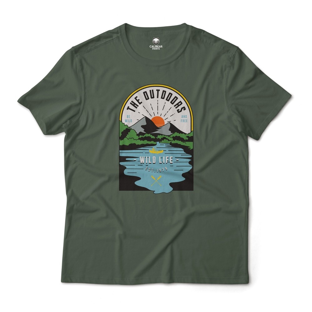 The Outdoors Wild Life Nature Aesthetic Graphic T-Shirt Unisex