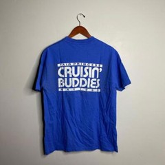 90s vintage single stitch blue beehive Bonneville anchor Tee