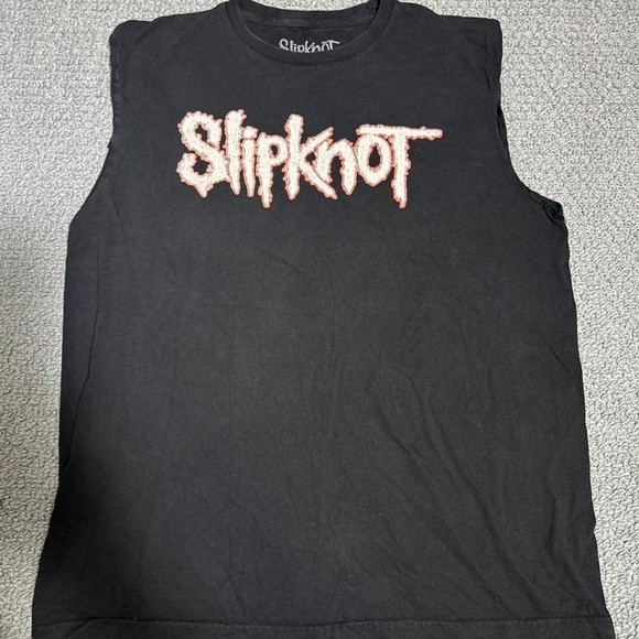 Slipknot black muscle tee L