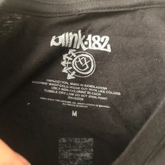 BLINK 182 Work Sucks Tour Concert BLACK One More Time M 2024 Tee T Shirt FLAW
