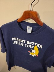 Vintage Family Guy Peanut Butter Jelly Time Shirt XL 2006 Y2K VTG Cartoon Delta