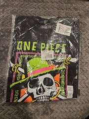 One Piece Netflix Short Sleeve Shirt NEW SEALED Adult Size Large Black Mens