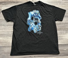 Disney Kingdom Hearts Game No Heart Shirt Mens 2XL Gray Square Enix Short Sleeve