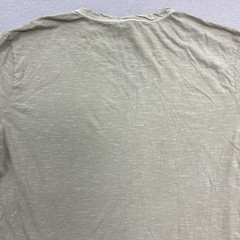 Buck Mason T Shirt Mens Large Tall Limestone Venice Wash Slub Tee Crew Neck
