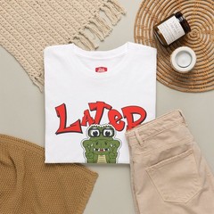 T-Shirt — ‘Later’ Cute Cartoon Alligator Graphic Tee